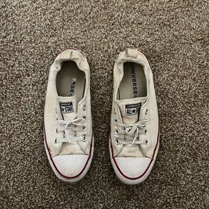 Low Top Converse— Elastic Back